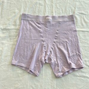 Skims boyfriend boxers lilac